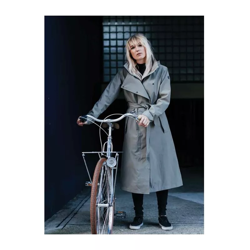Veste de pluie vélo pour femme Agu Trench Coat long
